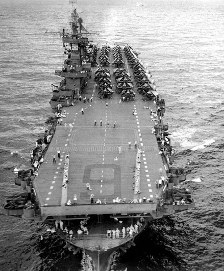 Portaaviones USS Enterprise (CV-5). Desde http://www.lasegundaguerra.com