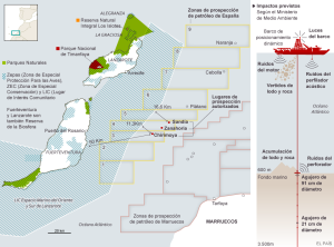 Prospecciones petrolíferas en Canarias